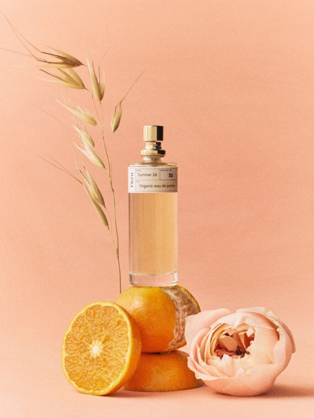 Ffern - Summer 24 Only, Corsican clementine, honeyed rose and hazy bran
